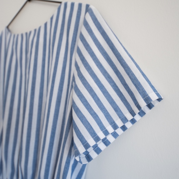 Atmos & Here Striped Linen Dress - Picture 4 of 6